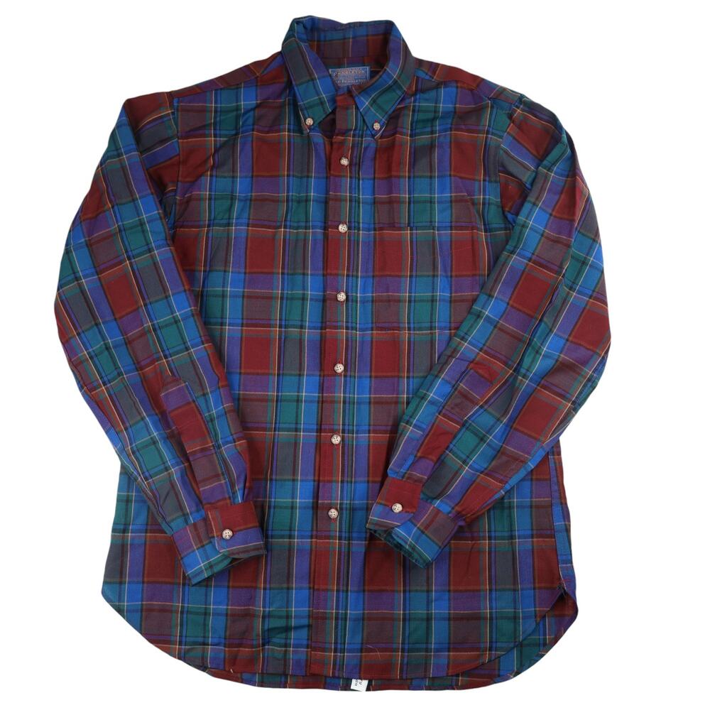 Vintage Sir Pendleton %100 Wool Plaid Shirt